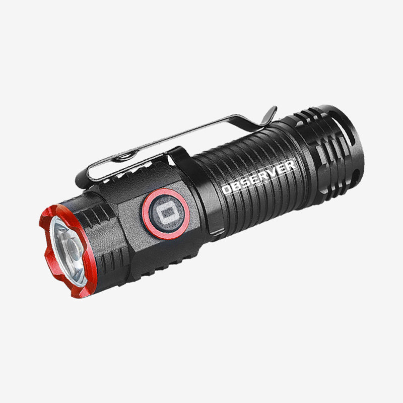 1000 Lumen LED Rechargeable Mini-Flashlight with Turbo Mode and Magnet –  Observer Tools