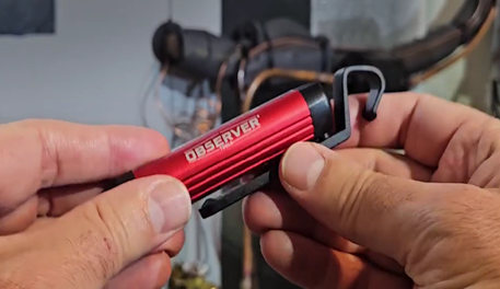 500 Lumen LED Rechargeable Mini-Work Light with Rotating Clip