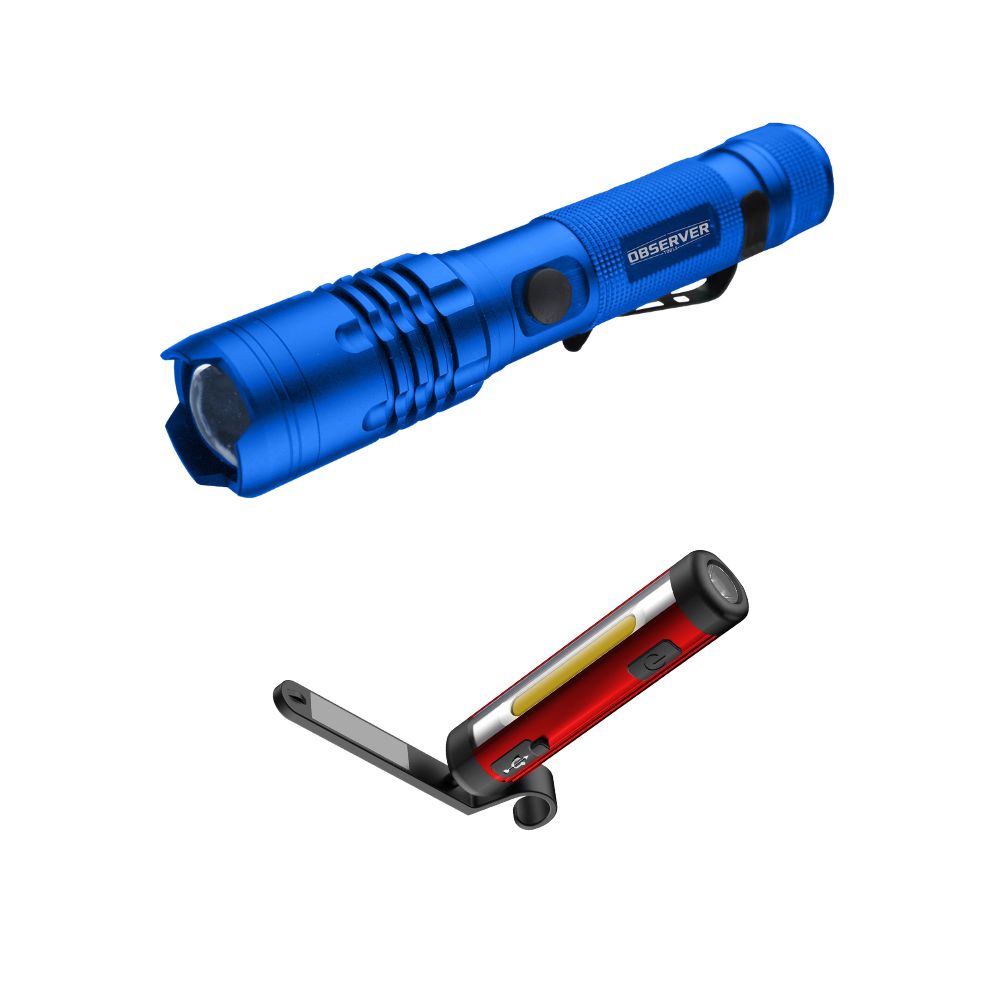 Grommet Special: 1200 Lumen Flashlight with Phone Charger, Back-Up Power, Magnet + Bundles