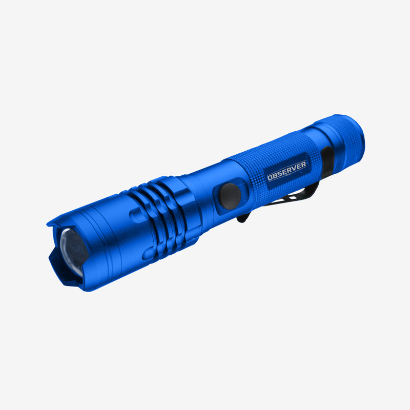 1200 Lumen Tactical LED Rechargeable Flashlight - Observer Tools 1200 Lumen Tactical LED Rechargeable Flashlight - Observer Tools