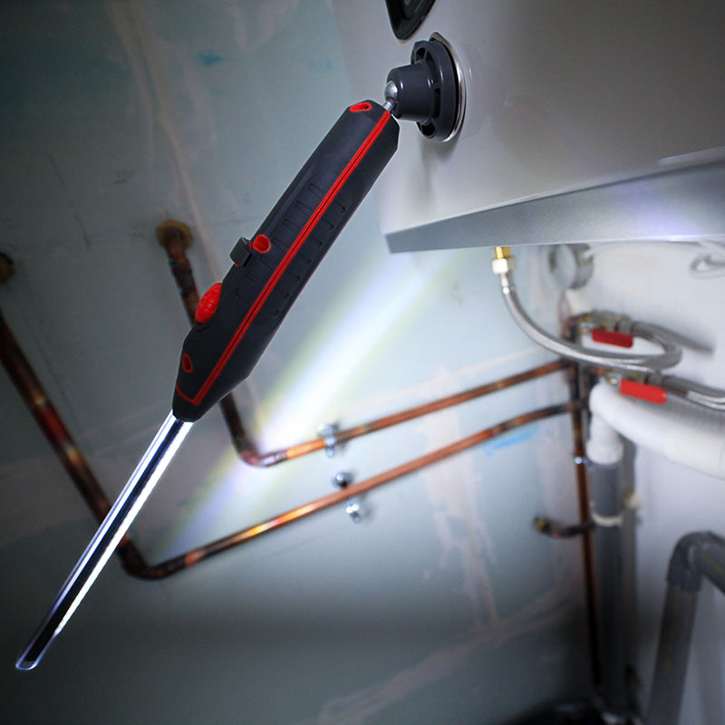 Observer Tools OBS-SL1 900 Lumen Dual-Lamp LED Rechargeable Slim Light with Stepless Dimming and Magnetic-Pivoting Base