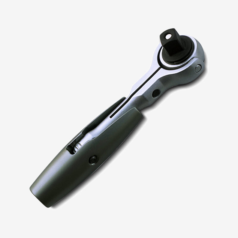 Dual-Flex Ratchet, 72-Teeth, Pivoting Handle, Rotating Head, Quick Release, Reversible