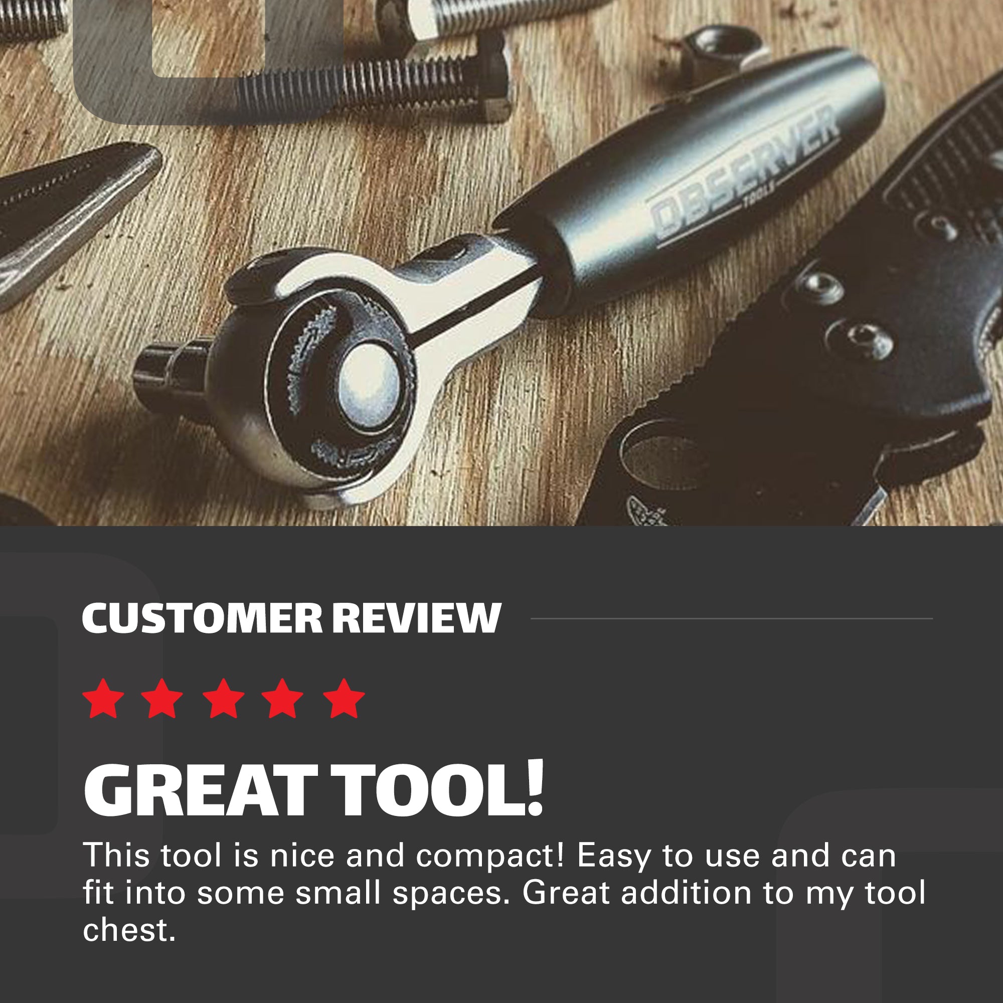 Dual-Flex Ratchet, 72-Teeth, Pivoting Handle, Rotating Head, Quick