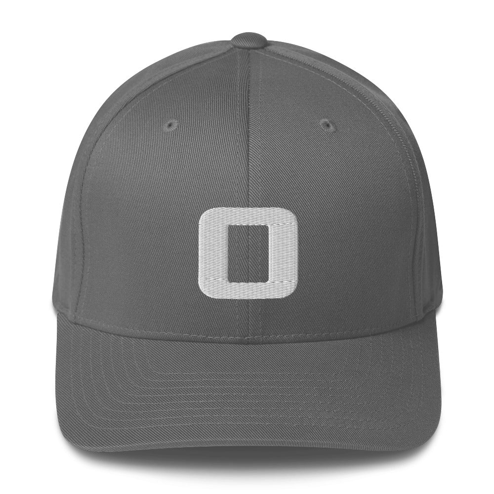 Structured Twill Cap - White Embroidered Logo - Observer Tools