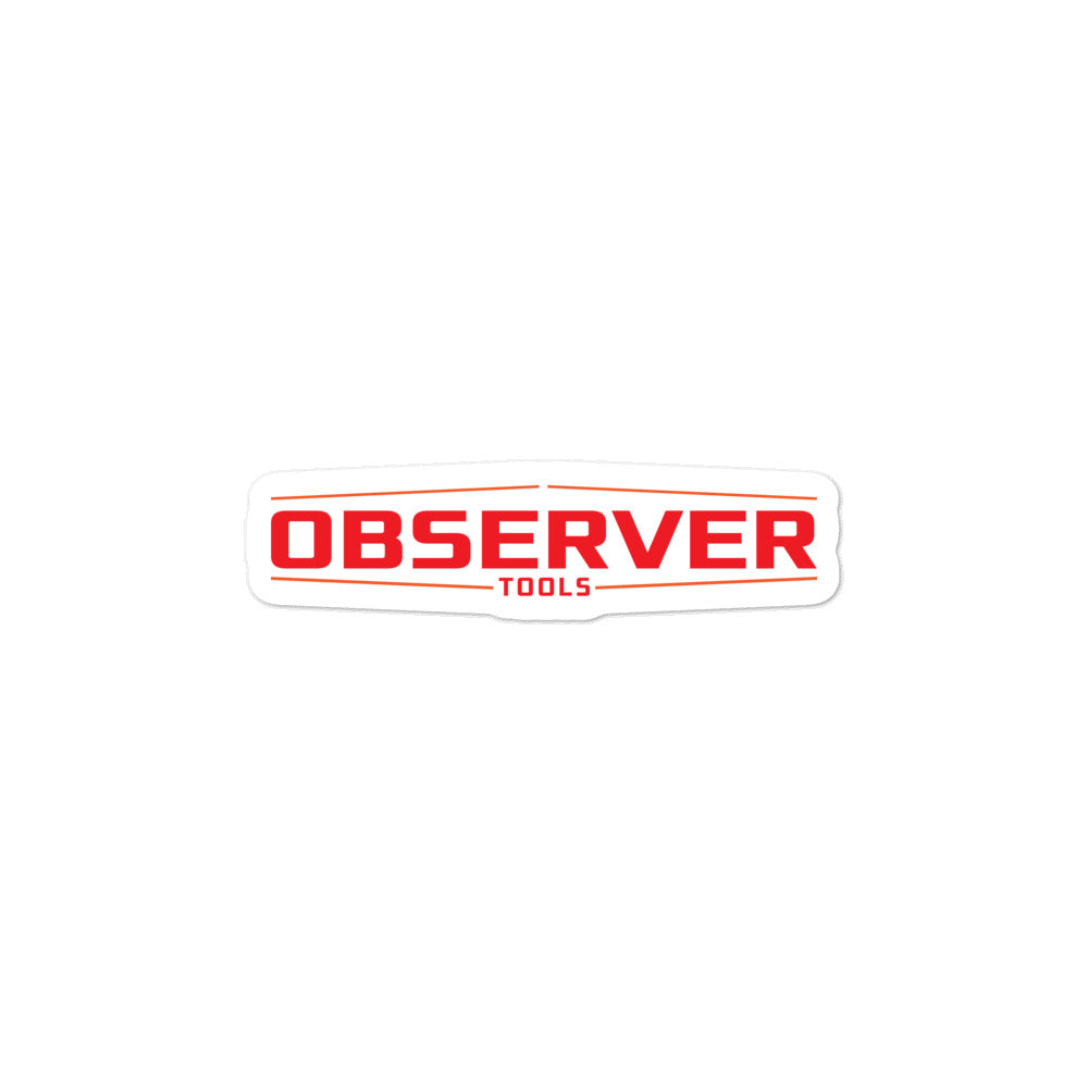 Observer Tools Stickers - Observer Tools