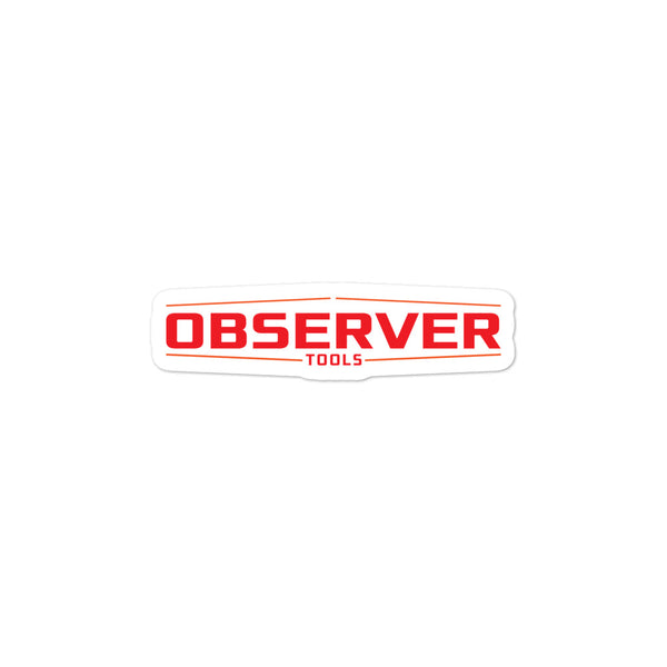 Observer Tools Stickers - Logo