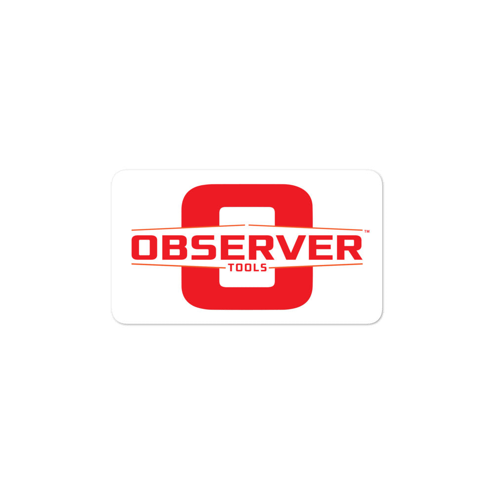 Observer Tools Stickers - Logo Design - Observer Tools