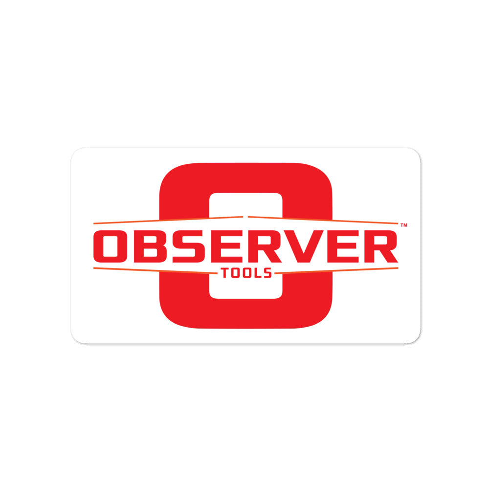 Observer Tools Stickers - Logo Design - Observer Tools