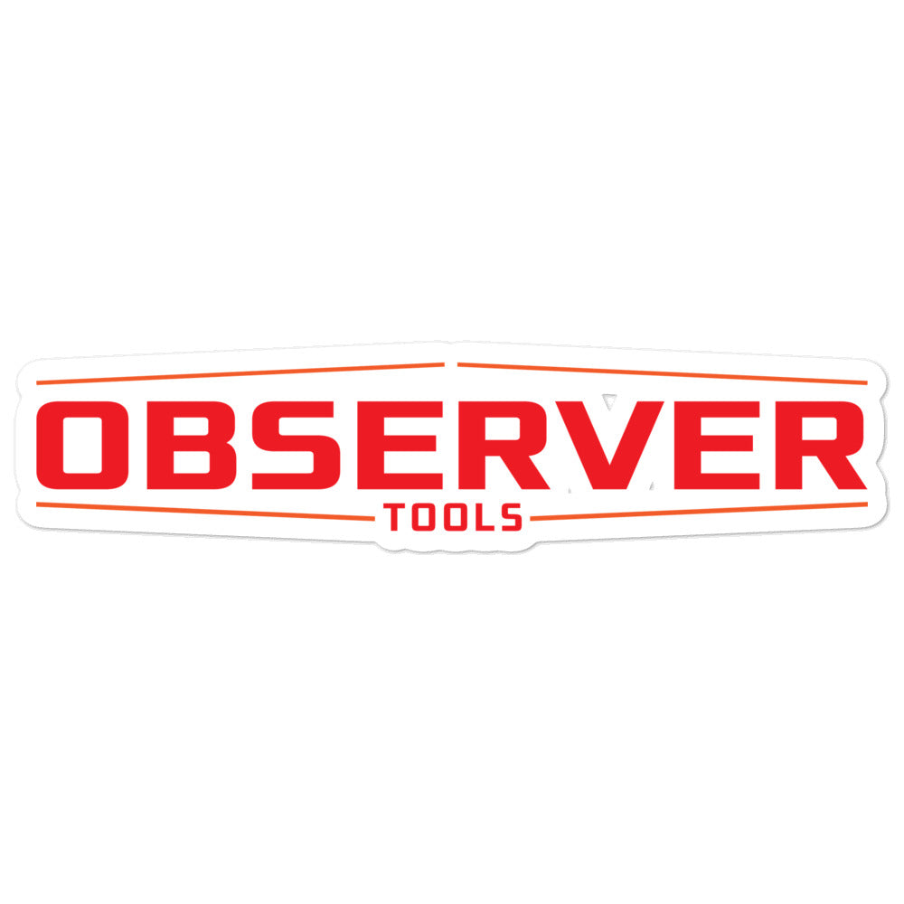 Observer Tools Stickers - Observer Tools