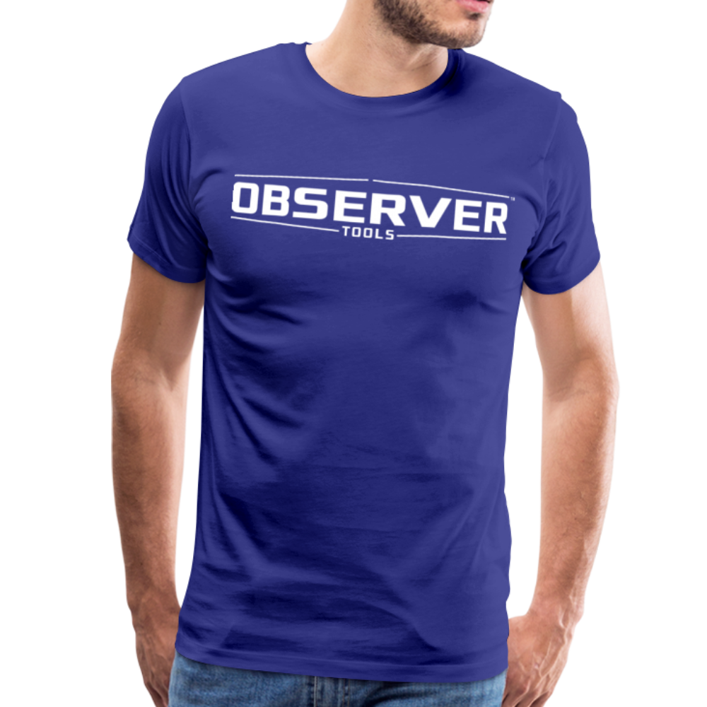 Men's T-Shirt - White Logo - Observer Tools