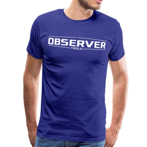 Men's T-Shirt - White Logo - Observer Tools