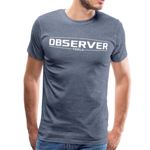 Men's T-Shirt - White Logo - Observer Tools