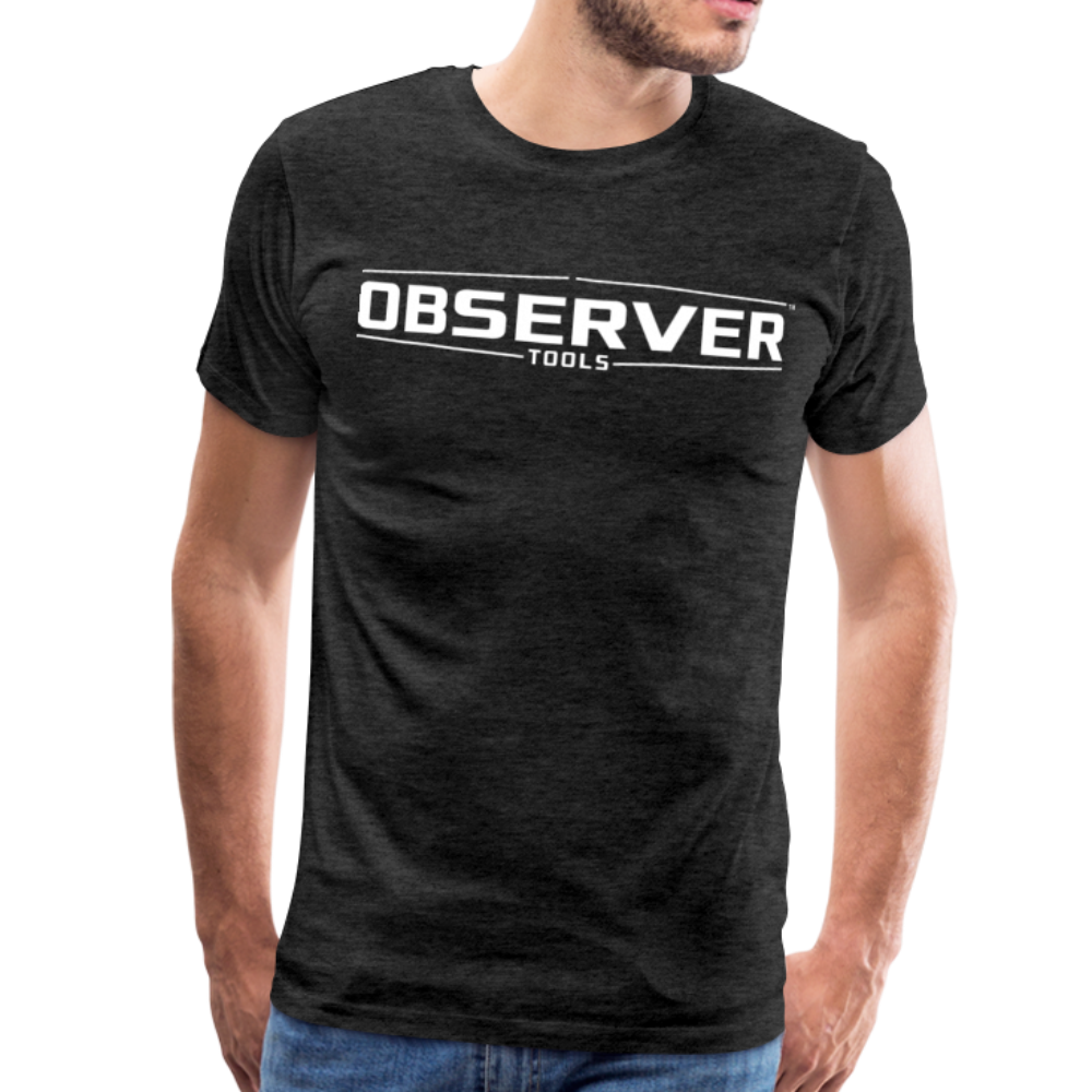 Men's T-Shirt - White Logo - Observer Tools