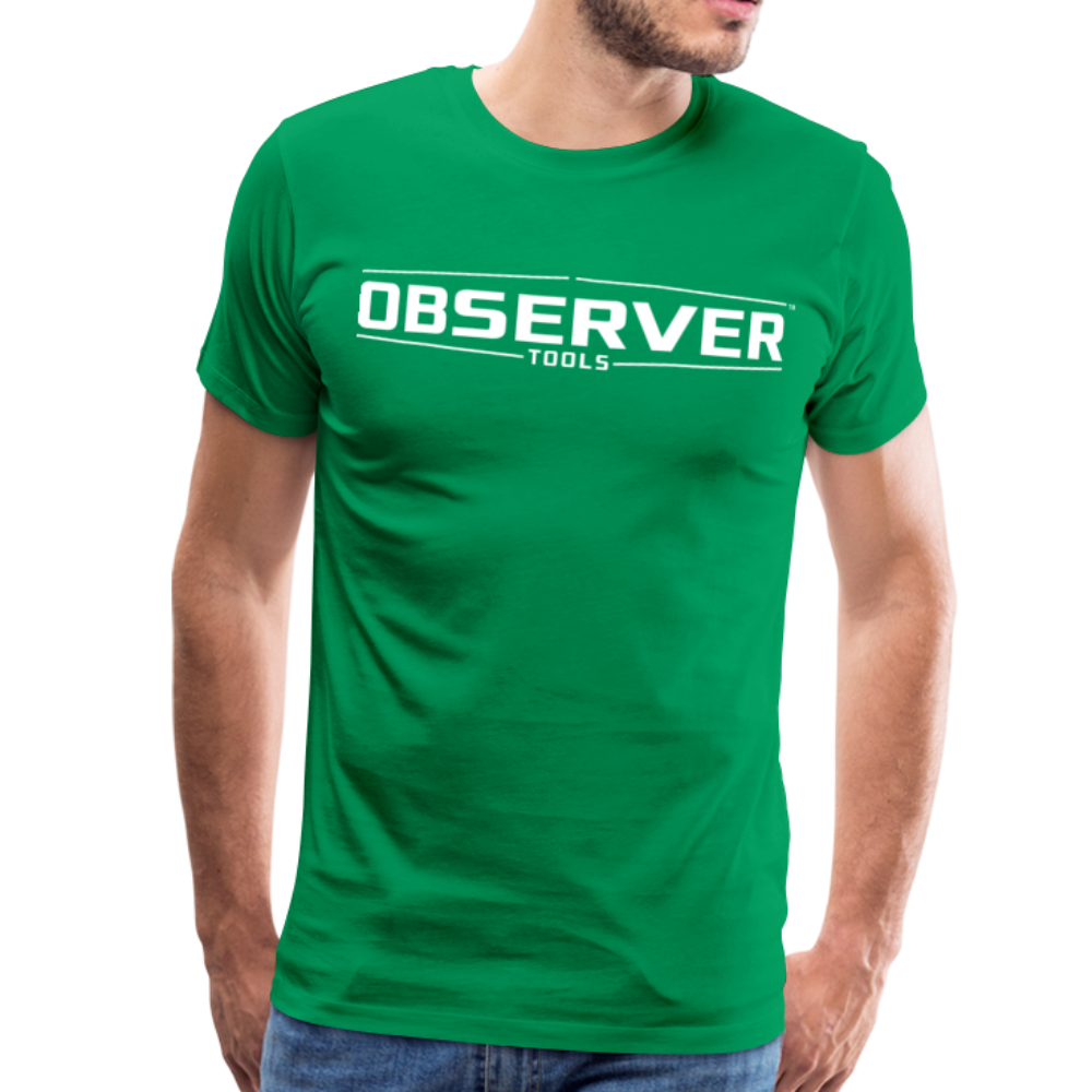 Men's T-Shirt - White Logo - Observer Tools