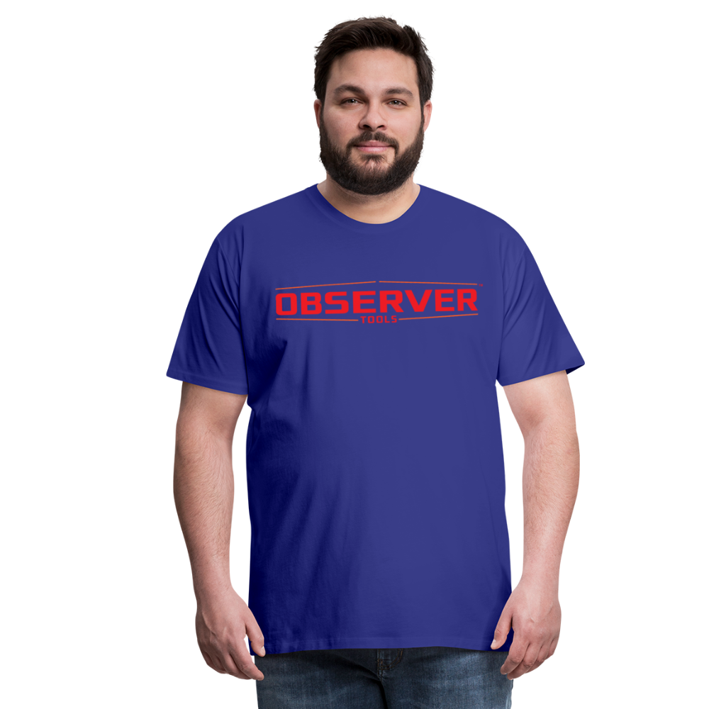 Men's T-Shirt - Orange Logo - Observer Tools