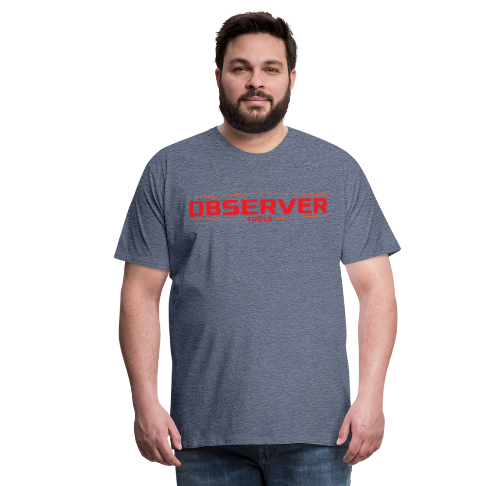 Men's T-Shirt - Orange Logo - Observer Tools