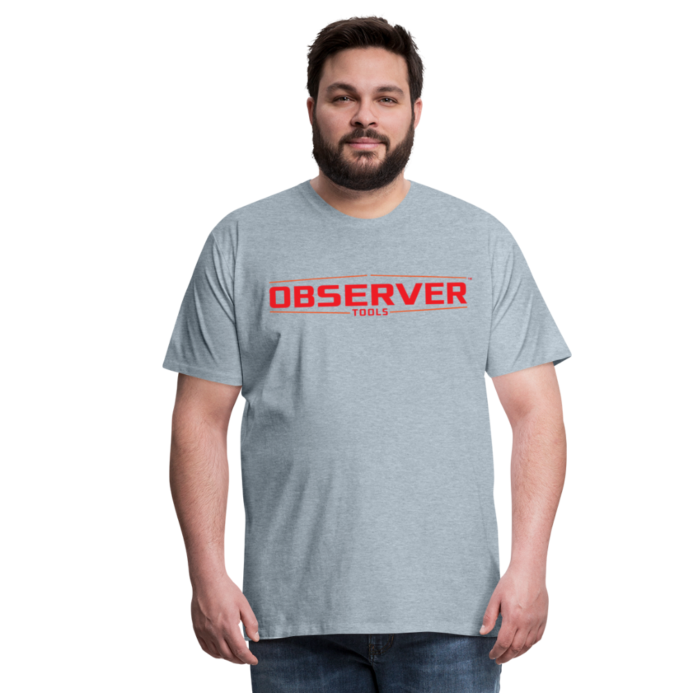 Men's T-Shirt - Orange Logo - Observer Tools