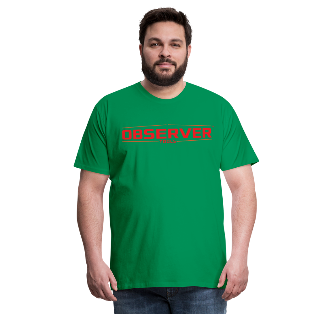 Men's T-Shirt - Orange Logo - Observer Tools