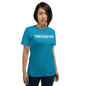 Women's Classic-Fit T-Shirt - White Logo - Observer Tools