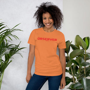 Women's Classic-Fit T-Shirt - Orange Logo - Observer Tools
