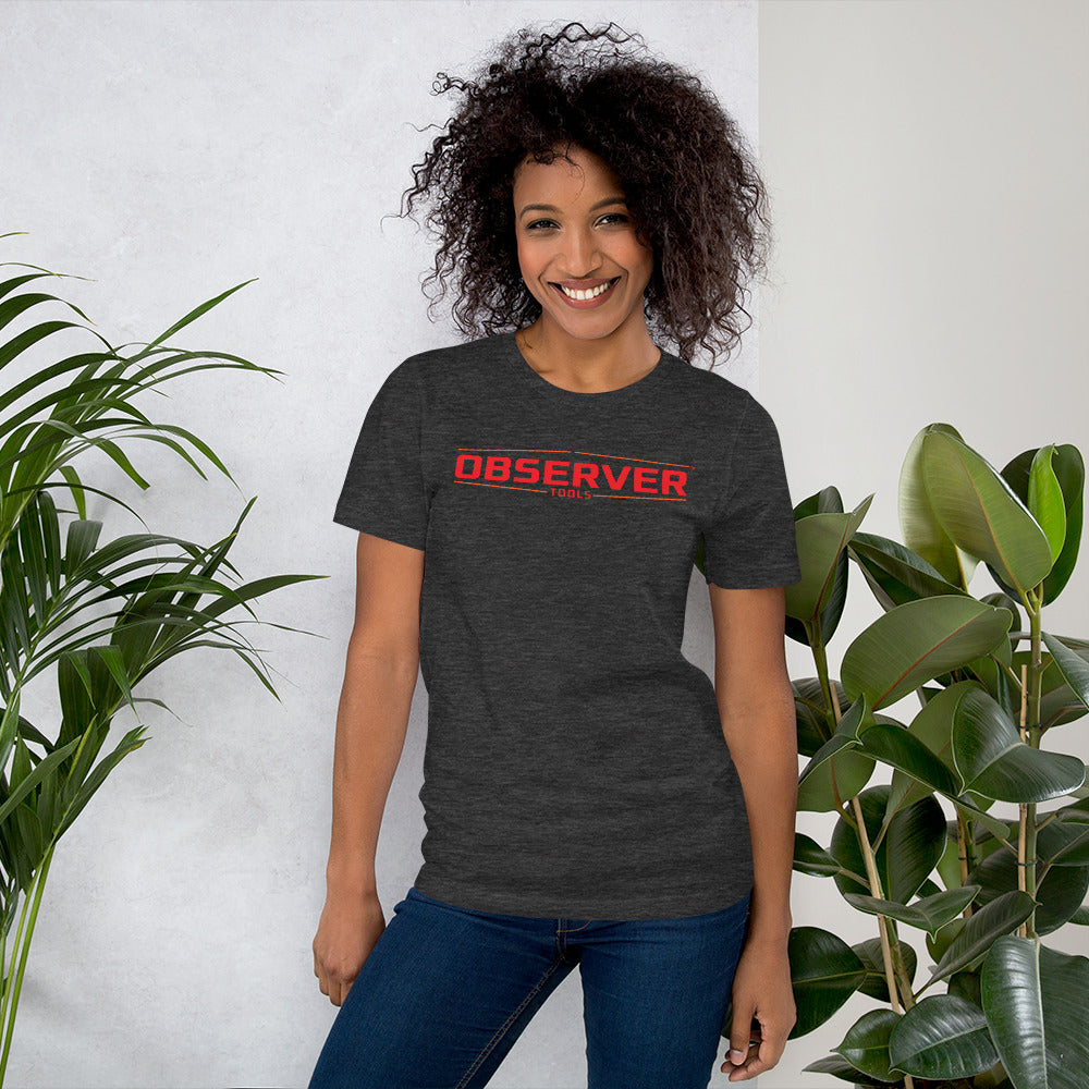 Women's Classic-Fit T-Shirt - Orange Logo - Observer Tools