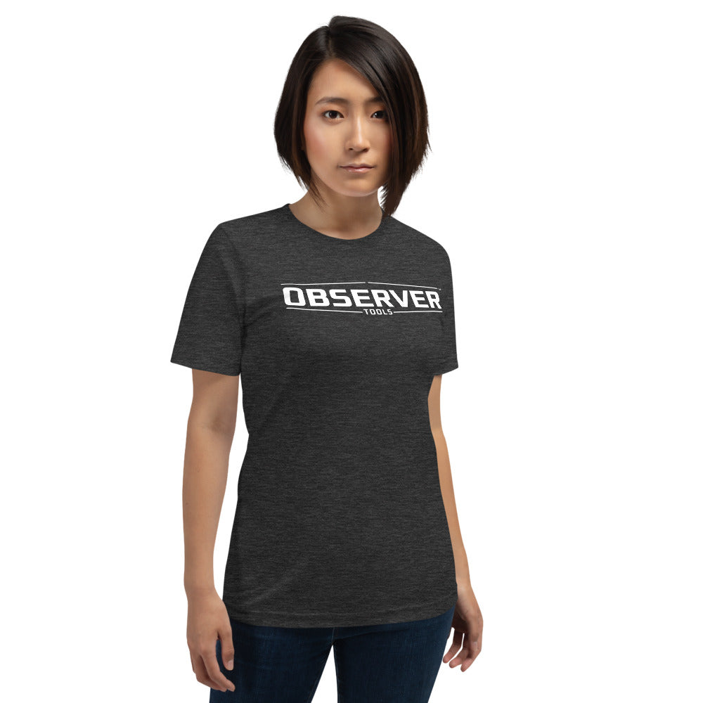 Women's Classic-Fit T-Shirt - White Logo - Observer Tools