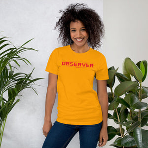 Women's Classic-Fit T-Shirt - Orange Logo - Observer Tools