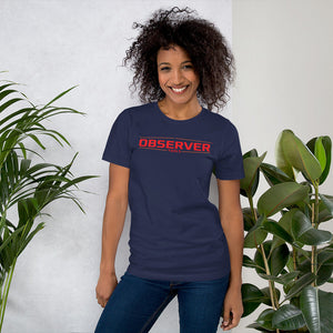 Women's Classic-Fit T-Shirt - Orange Logo - Observer Tools