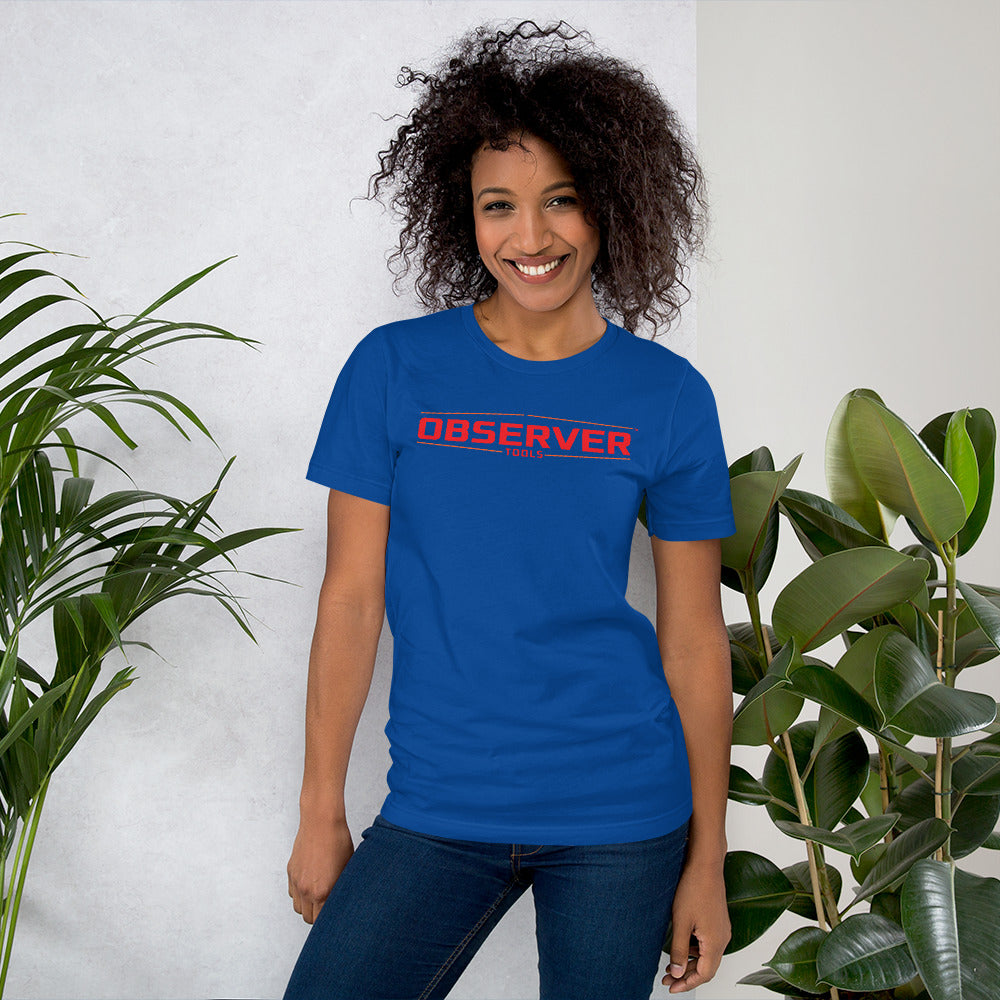 Women's Classic-Fit T-Shirt - Orange Logo - Observer Tools