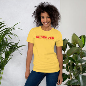 Women's Classic-Fit T-Shirt - Orange Logo - Observer Tools